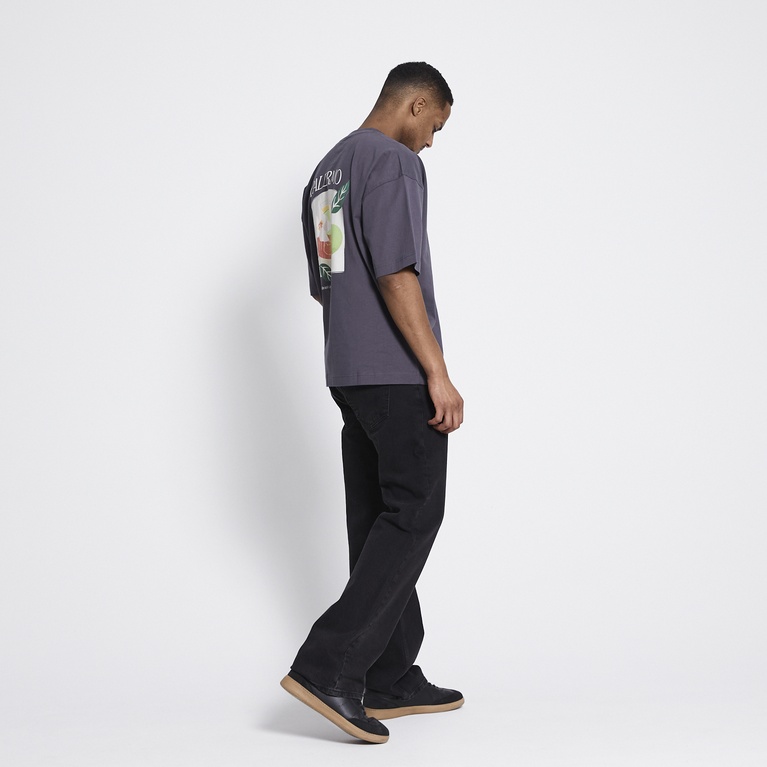Printed tee "Abbot" Grey